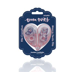 Fita Corretiva e Marca Texto Fita Bruna Tavares